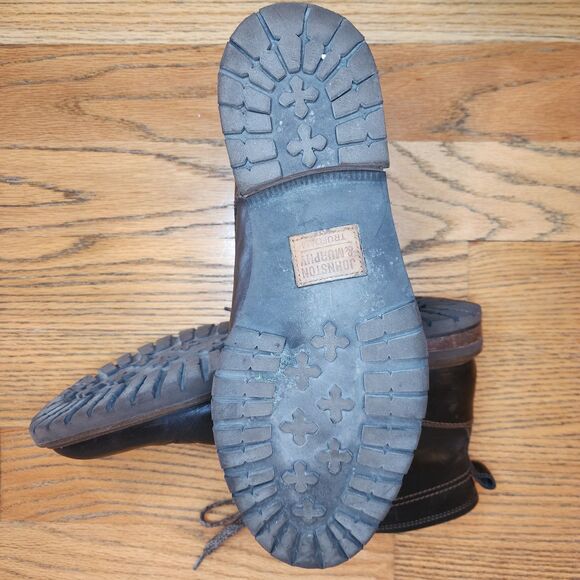 Johnston & Murphy Men's Dark Brown Trufoam Barrett  Plain Toe Leather Boot 12 - Picture 11 of 11